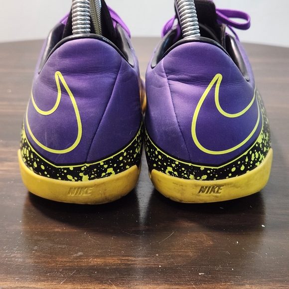 Nike Hypervenom Phelon II IC Purple Volt Indoor Soccer Shoes Men’s 7 - Picture 4 of 10